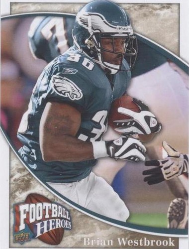 2009 Upper Deck Football Heroes Brian Westbrook #67