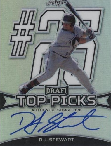 2015 Leaf Metal Draft - DJ Stewart #TP-DJS