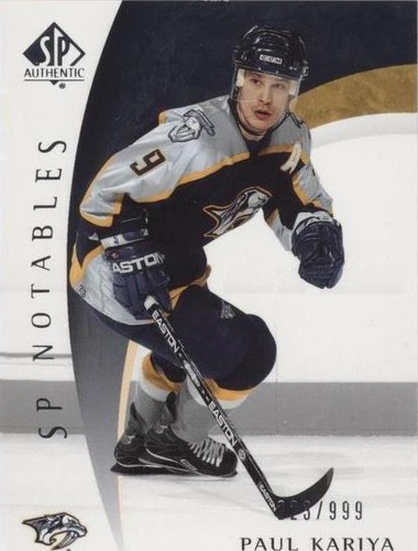 2005-06 SP Authentic - Paul Kariya #112
