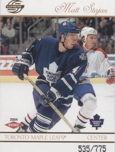 2003-04 Pacific Supreme - Matt Stajan #139