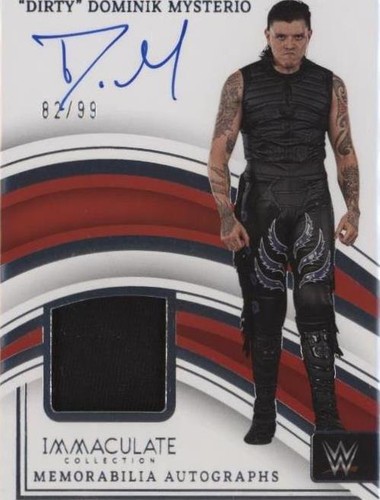 2023 Panini Immaculate Collection WWE - Dominik Mysterio #MA-DMY