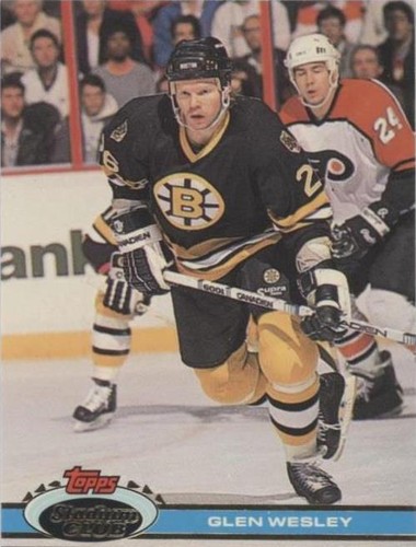 1991-92 Topps Stadium Club - Glen Wesley #190