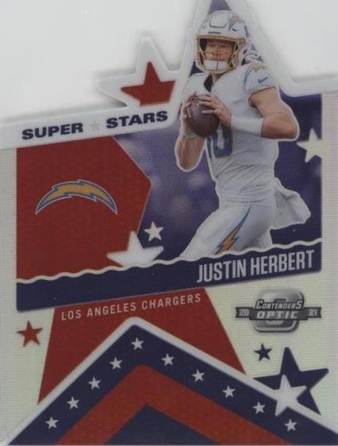 2021 Panini Contenders Optic Justin Herbert #SS-JHE