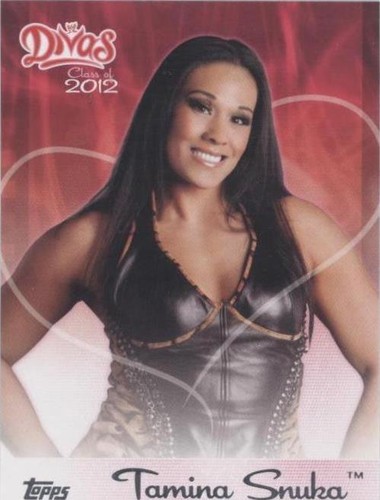 2012 Topps WWE - Tamina Snuka #15