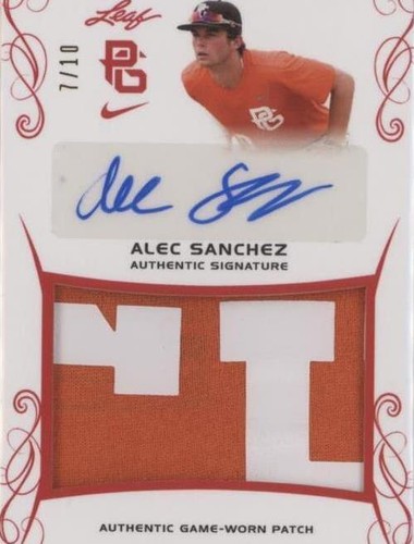 2017 Leaf Perfect Game National Showcase - Alec Sanchez #PA-AS1