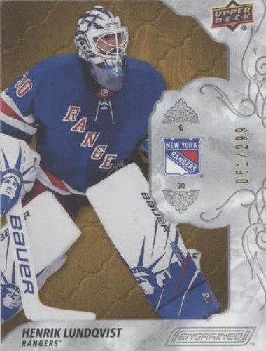 2019-20 Upper Deck Engrained - Henrik Lundqvist #20