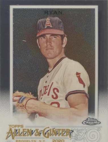 2020 Topps Allen & Ginter Chrome - Nolan Ryan #139