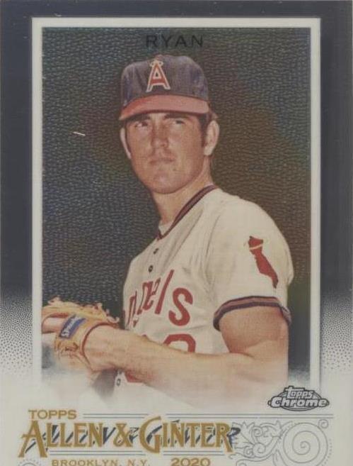 Topps Allen & Ginter 2020 cromo - Nolan Ryan #139