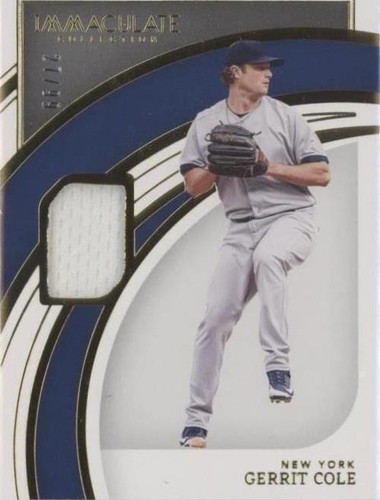 2022 Panini Immaculate Collection - Gerrit Cole #26