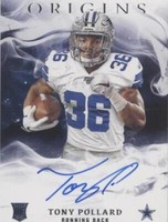 2019 Panini Origins Tony Pollard #RA-TP