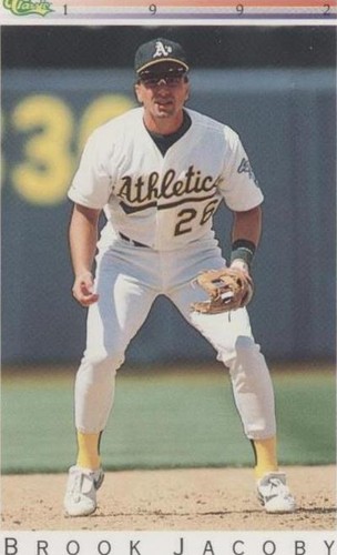 1992 Classic Update White Travel Edition - Brook Jacoby #T46