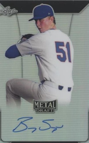 2018 Leaf Metal Draft - Brady Singer #BA-BS1