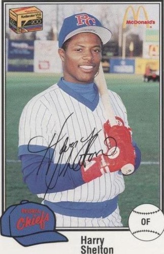 1989 Kodak Peoria Chiefs - Harry Shelton #26