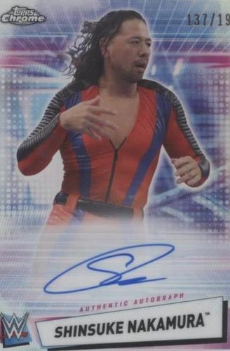 2021 Topps Chrome WWE - Shinsuke Nakamura #A-SN