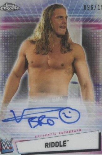 2021 Topps Chrome WWE - Matt Riddle #A-BRO