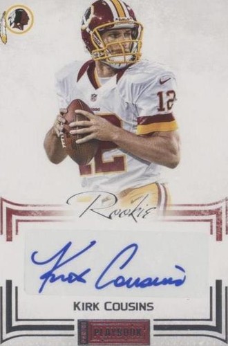 2012 Panini Playbook Kirk Cousins #132