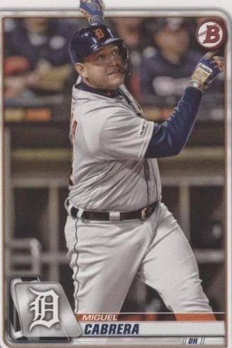 2020 Bowman - Miguel Cabrera #93