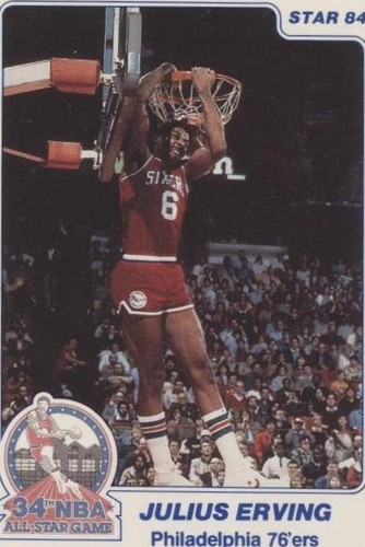 NBA Julius Erving 直筆サインカード NBA Julius Erving Signed Trading Cards, Collectible Julius
