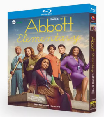 Abbott Elementary Season 3 (2024) Blu-ray BD TV Series All Region 2 Discs Box