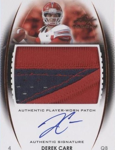 2014 Leaf Trinity Derek Carr #DP-DC1