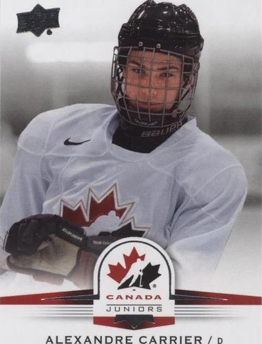 2014 Upper Deck Team Canada Juniors - Alexandre Carrier #27