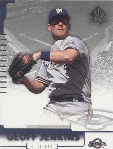 2004 SP Authentic - Geoff Jenkins #56