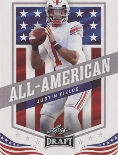 2021 Leaf Draft Justin Fields #49