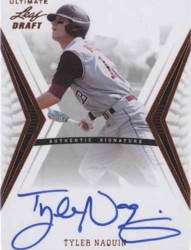 2012 Leaf Ultimate Draft - Tyler Naquin #BA-TN1