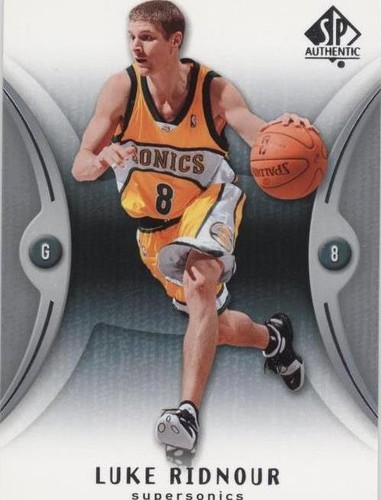 2006-07 SP Authentic - Luke Ridnour #81