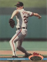 1991 Topps Stadium Club - Dave Johnson #117