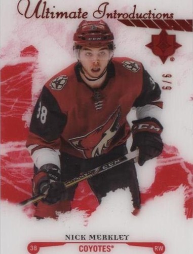 2017-18 Ultimate Collection - Nick Merkley #UI-17