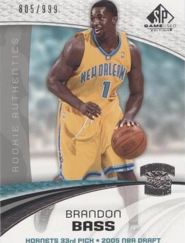 2005-06 SP Game Used Edition - Brandon Bass #114