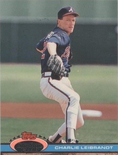 1991 Topps Stadium Club - Charlie Leibrandt #527