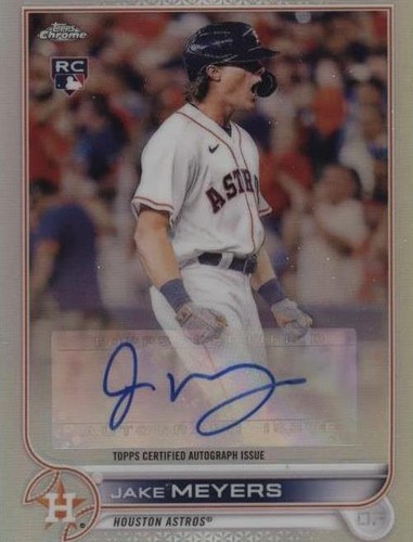 2022 Topps Chrome Update Series - Jake Meyers #AC-JM