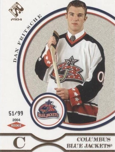 2003-04 Pacific Private Stock Reserve - Dan Fritsche #114
