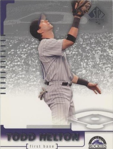 2004 SP Authentic - Todd Helton #33