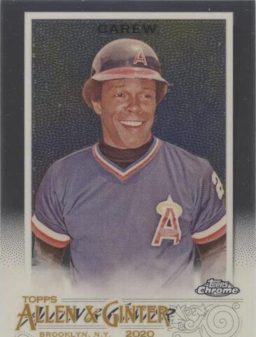 2020 Topps Allen & Ginter Chrome - Rod Carew #10