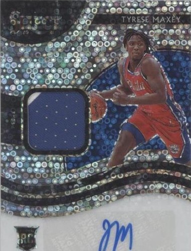2020-21 Panini Select - Tyrese Maxey #RJA-MAX