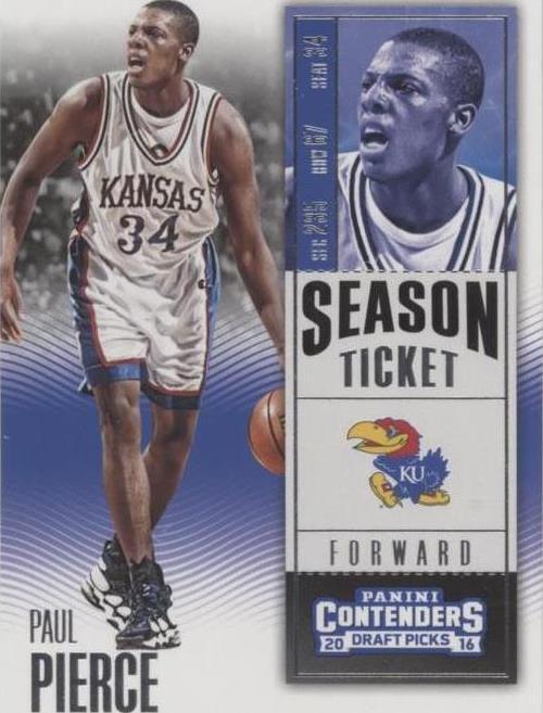 Selecciones del draft Panini Contenders 2016-17 - Paul Pierce #77