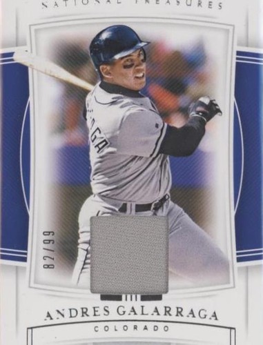 2020 Panini National Treasures - Andres Galarraga #96