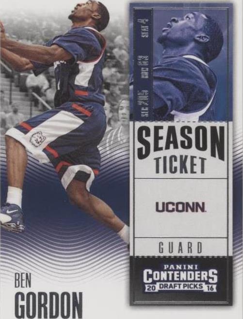 2016-17 Panini Contenders Draft Picks - Ben Gordon #8