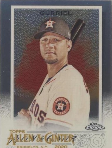 2020 Topps Allen & Ginter Chrome - Yuli Gurriel #190