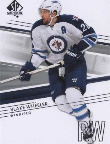 2014-15 SP Authentic - Blake Wheeler #106