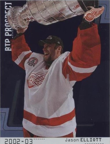 2002-03 In the Game Be A Player Between the Pipes - Jason Elliott #109