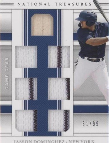 2020 Panini National Treasures - Jasson Dominguez #GGMS-JD