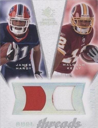 2008 SP Rookie Threads James Hardy Malcolm Kelly #DT-HK