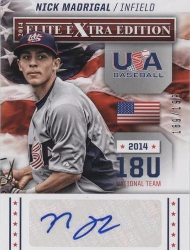2014 Panini Elite Extra Edition - Nick Madrigal #4