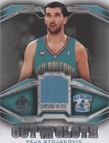 2007-08 SP Game Used - Peja Stojakovic #CC-PS
