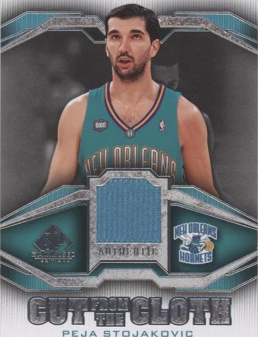 2007-08 SP Game Used - Peja Stojakovic #CC-PS