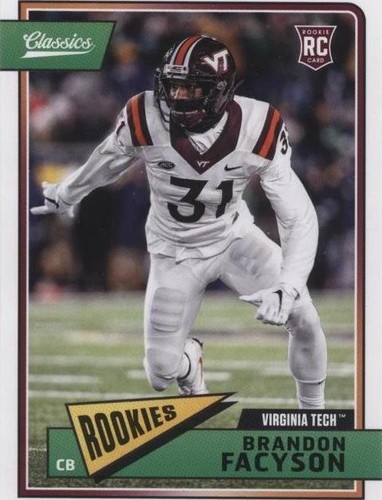 2018 Panini Classics Brandon Facyson #274
